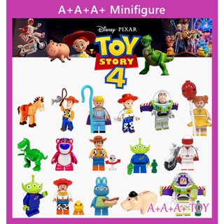 ฟิกเกอร์ Toy Story 4 MINI บล็อกตัวต่อ ของเล่นสําหรับเด็ก