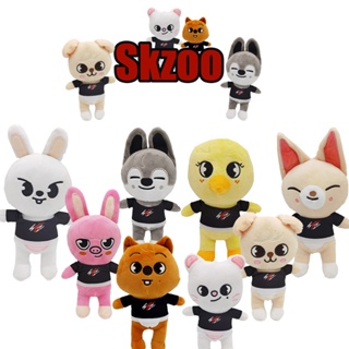 ตุ๊กตาอนิเมะ Kpop SKZOO Wolf Chan Leebit DWAEKKI Jiniret HAN QUOKKA BbokAri PuppyM Foxl.Ny ของเล่นสําหรับเด็ก