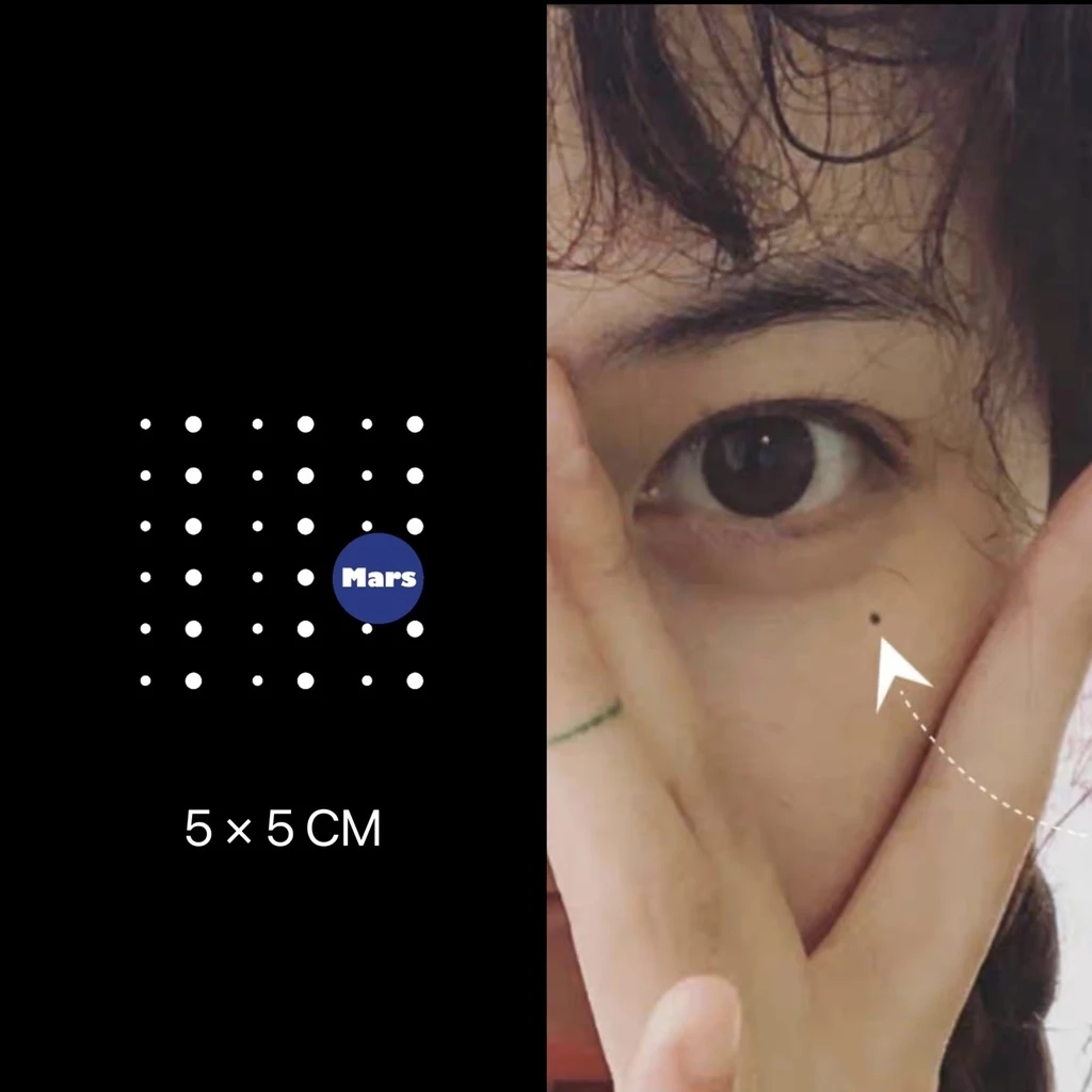 Mars Tattoo NEW Technology Magic - รอยสักชั่วคราว 2 สัปดาห์ สติกเกอร์รอยสัก MNF162
