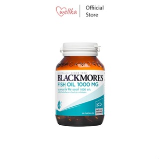 Blackmores  แบลคมอร์ส ฟิช ออยล์ 1000 (80 แคปซูล) Fish oil 1000 mg. (80 cap)