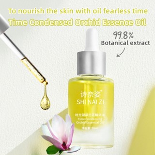 Shinaizi เซรั่มกล้วยไม้ น้ํามันหอมระเหย ฟื้นฟูผิว 30 มล. Shinaizi Skin Rejuvenating Serum Time Condensing Time Condensing Orchid Pore Minimizer Serum