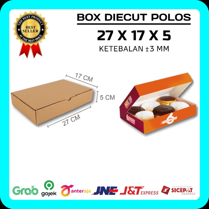 DIETA 27X17X5 PLAIN CARDBOARD/THICK CARDBOARD/PIZA CARDBOARD/การ์ดใหม่/การ์ดแพ็คการ์ด