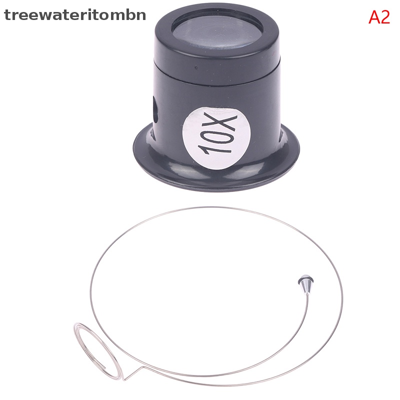 Tt แว่นขยาย Loupe 5X 10X 15X 20X พร้อมเลนส์แว่นตา สําหรับซ่อมนาฬิกาข้อมือ