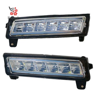 ไฟตัดหมอก LED DRL สําหรับ Mercedes-Benz ML GL GLK W164 X164 X204