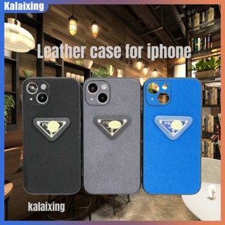 เคสโทรศัพท์มือถือหนังนิ่ม ลาย Prada สําหรับ iPhone 14 Pro Max 14 Plus 13 12 11 Pro Max Xs Max Xr X Xs