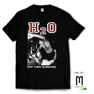 Hitam H2o NYHC Culotte band Hardcore / เสื้อพรีเมี่ยม / แท็ก MerchCons - สีดํา