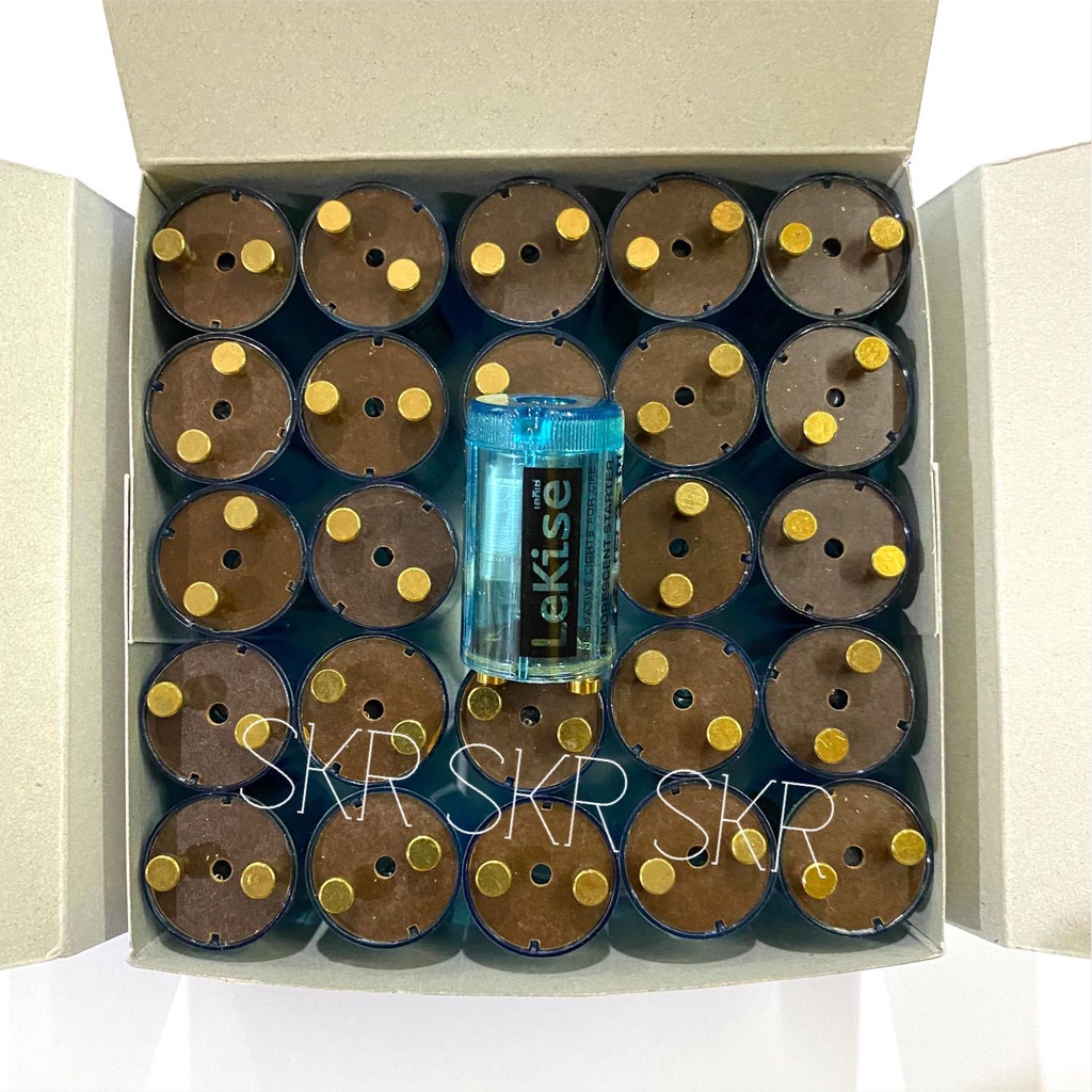 ร้านขายหลอดไฟ สตาร์ทเตอร์ไฟ FLS-10 (4W-65W) เลคิเซ่ Starter สตาร์ทเตอร์ หลอดฟลูออรสเซนต์ หลอดไฟ สตาร