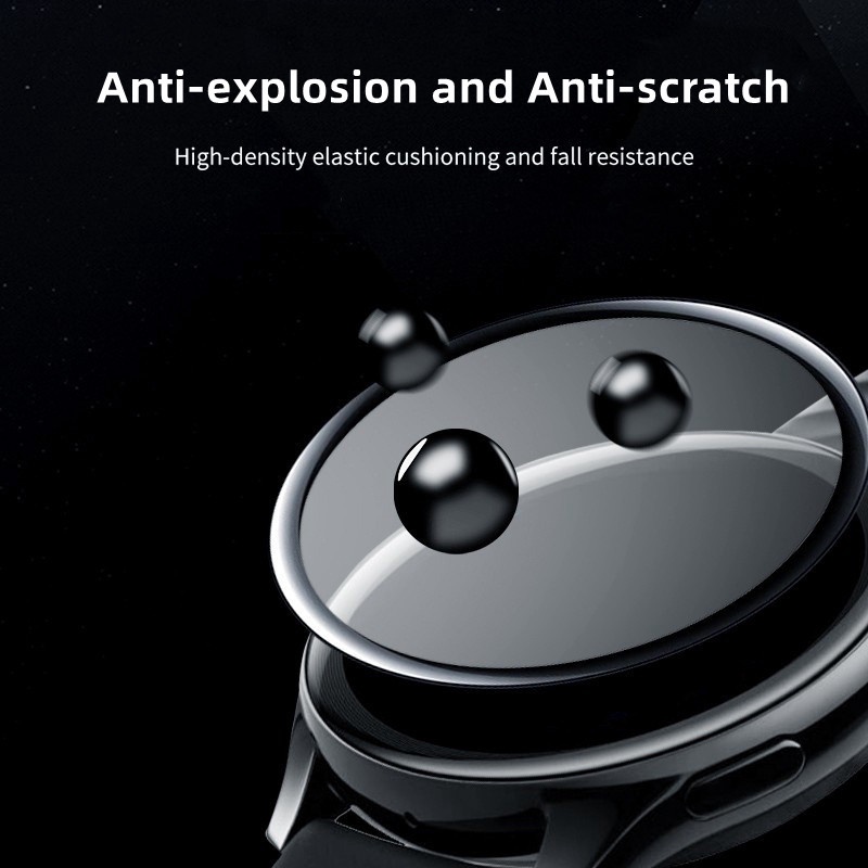 ฟิล์มโค้ง 3D 3 ชิ้น สําหรับ Huawei Watch Buds ตัวป้องกันหน้าจอ นิ่ม ป้องกัน ไม่ใช่กระจก ฝาครอบบน Huawei Smart Watch Buds อุปกรณ์เสริม