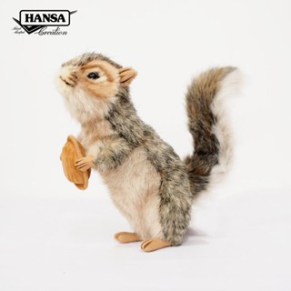 4841 ตุ๊กตากระรอกเทา Gray Squirrel Hansa Creation