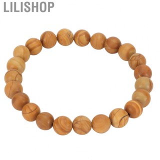 Lilishop Beaded Bracelet Simple Comfortable Beaded Healing Bracelet for Outdoor