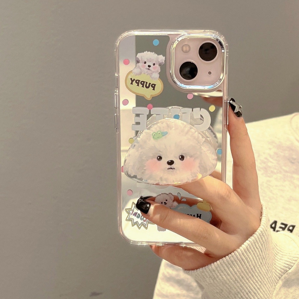 New Mirror Phone Case For Iphone14plus Phone Case for iphone 13pro Apple 12/11promax Cute Xsmax/XR Cartoons XS