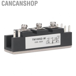 Cancanshop Silicon Controlled Rectifier Diode Module  400V TM100SZ‑M Red Copper Base Rectifier Diode Thyristor Module  for Heating Control