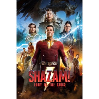 Shazam! Fury of the Gods ชาแซม! จุดเดือดเทพเจ้า (2023) DVD หนัง มาสเตอร์ พากย์ไทย