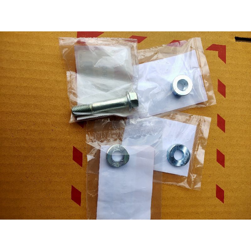 90102KZL930/90304KGH901/90501KPH-880/90505-KPH880ชุดน๊อตยึดแฮนด์บังคับเลี้ยวแท้HONDA CLICK125iปี2012