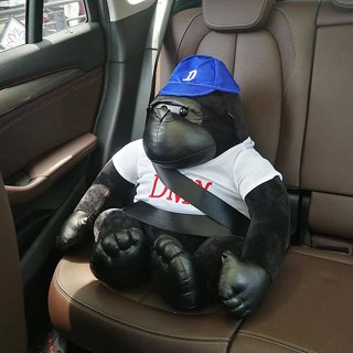 Gorilla King Kong Monkey Car Doll Pillow Doll Internet Celebrity Lazy Ragdoll Birthday Gifts for Men and Women Toy O79h