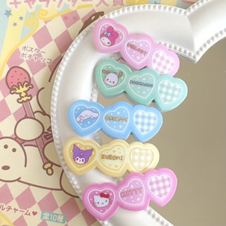 SANRIO กิ๊บติดผม ลายการ์ตูนน่ารัก สไตล์เกาหลี สําหรับเด็ก