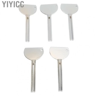 Yiyicc  Squeezer  Manual 5pcs Key Shape Metal Tube Squeezer Stainless Steel Multifuctional  for Salon