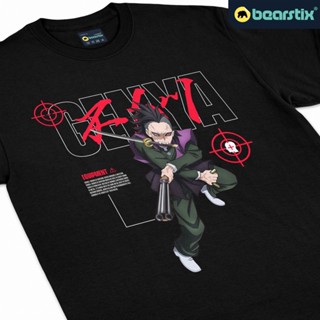 ป่าเสื้อยืด พิมพ์ลายอนิเมะ Shinzo Genya Shinazugawa Kaos Kimetsu No Yaiba สไตล์สตรีท
