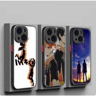 เคสโทรศัพท์มือถือแบบนิ่ม ลายอะนิเมะวอลเลย์บอล Haikyuu Attacks 232YPJ สําหรับ iPhone SE SE2 SE3 7 8 Plus XR XS Max 11 Pro Max