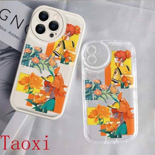 เคสโทรศัพท์มือถือ กันกระแทก ทนความร้อน คุณภาพสูง สีส้ม สําหรับ iphone 5.30 13 14