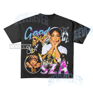 เสื้อยืด พิมพ์ลายกราฟฟิคแร็ป Sza 90s 90s | Bootleg Rap | Vintage 90s | Sza Good Day สําหรับผู้ชาย ผู้หญิง