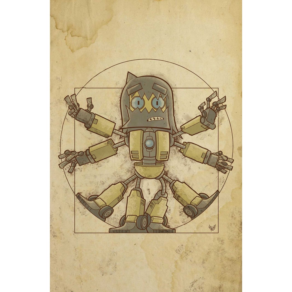 Robots Tale - A Dance Gavin Dance Graphic Novel โดย Z2 Comics (ฉบับสหรัฐอเมริกาปกอ่อน)