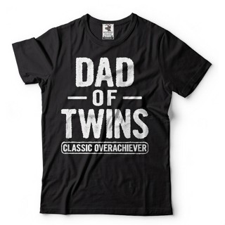 ขายดี เสื้อยืด พิมพ์ลาย Dad Of Twins สําหรับผู้ชาย ไซซ์ Xs ถึง 3Xl 867082