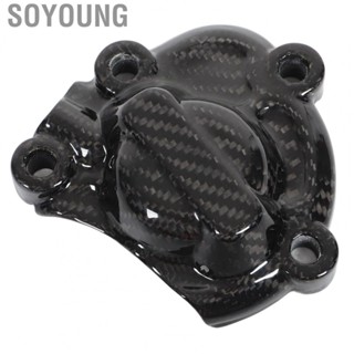 Soyoung Engine Protective Cover  Real Carbon Fiber Direct Fit Engine Crash Cover Sports Style  for Motorcycle