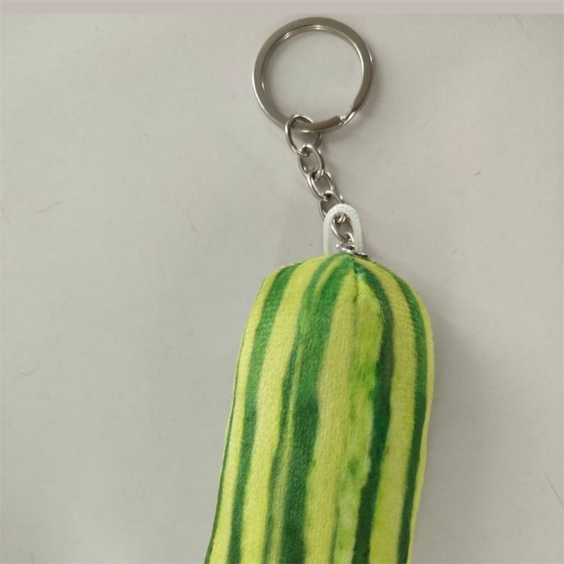 ตุ๊กตาน่ารักจี้ตุ๊กตาพวงกุญแจ10เซนติเมตรตลกพูดคุยแตงโมตุ๊กตากระเป๋าเป้สะพายหลังจี้สุทธิซองจดหมายสีแดงตกแต่ง - รูปที่ 7