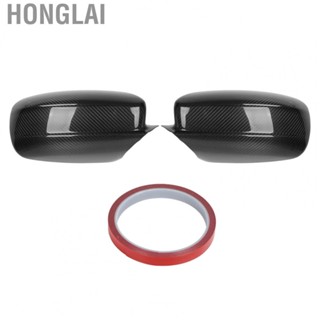 Honglai Rearview Mirror Cover Side Mirror Cap   Fading Scratch Proof with Double Sided Adhesive Replacement for Dodge