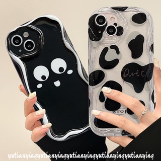 เคสโทรศัพท์มือถือแบบนิ่ม ลายการ์ตูนเสือดาว 3D ขอบโค้ง สําหรับ Oppo A17 A95 A55 A16s A1k A96 A53 A92 A77 A52 A77s A76 A54 A54s A57 A5s A12 A7 A16 A15 A17k A5 A3s A16K A9 A74 A31 A16E