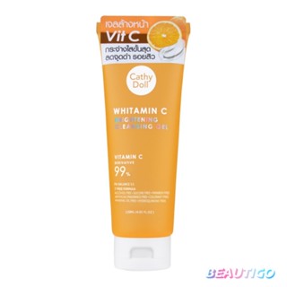 (mn) เจลล้างหน้า Cathy Doll Whitamin C Brightening Cleansing Gel 120ml