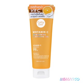 (mn) เจลล้างหน้า Cathy Doll Whitamin C Brightening Cleansing Gel 120ml