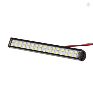 (fygath) บาร์ไฟหน้า LED 32 ดวง 100 มม. 3.9 นิ้ว สําหรับรถบังคับ 1/10 Traxxas Trx-4 Trx-6 D90 HSP Redcat RC 4WD Tamiya Axial SCX10 HPI DIY