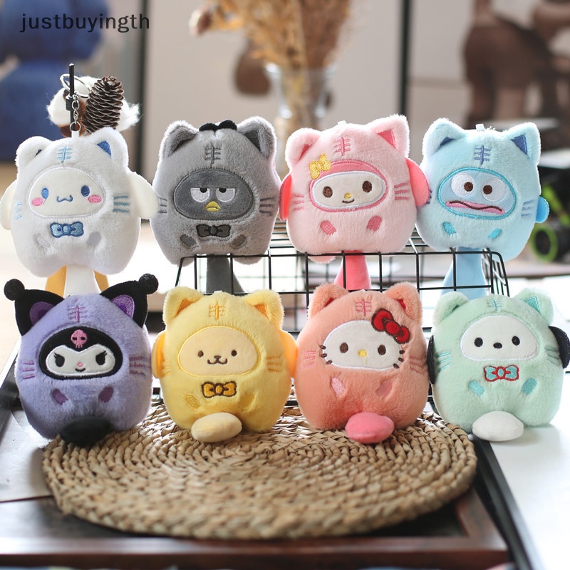 [JBTH] พวงกุญแจ จี้ตุ๊กตาสัตว์ Sanrio Kuromi Little Tiger Kuromi My Melody Cinnamoroll น่ารัก [JB]