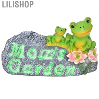 Lilishop Garden Statues Frogs Statue Moderate Weight for Outdoor for Yard for Porch