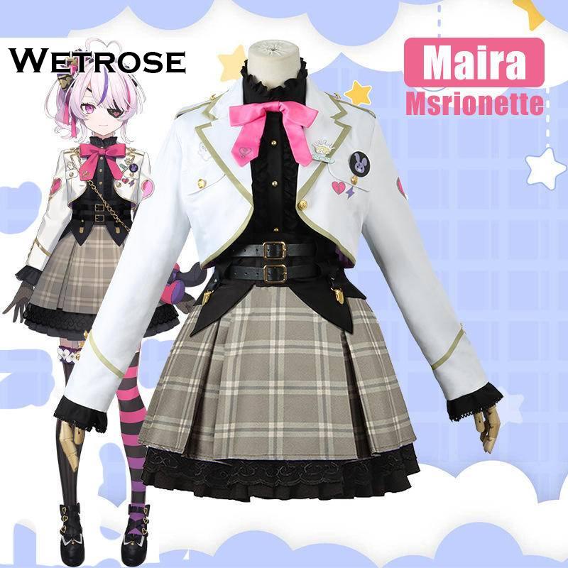 [Wetrose] ชุดคอสเพลย์ Maria Marionette Nijisanji EN Vtuber สําหรับผู้หญิง