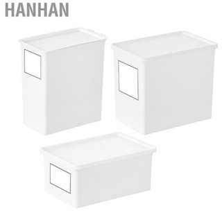 Hanhan  Container Household Detergent  Bead   Dustproof Storage Box With Cover