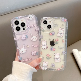 Yiki|เคสโทรศัพท์มือถือใส แบบนิ่ม ลายกระต่าย และสตรอเบอร์รี่ สําหรับ Huawei Nova Y90 Y70 11 Pro 11 10SE 10 9 8 7 Pro 10 9SE 9 8SE 8 7SE 7 7i 6SE 5T 3i