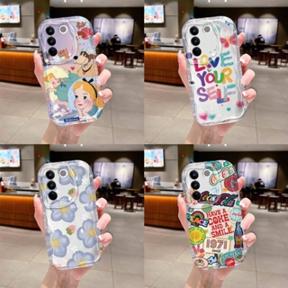 เคส VIVO V27 5G เคส VIVO V23 V25 Pro V27E V27 Pro เคสชุบ สไตล์สาวหวาน เคสกันตก เคสป้องกันกล้อง ที่แม่นยํา