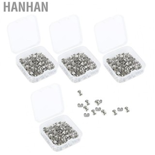 Hanhan 800Pcs Earing Backs Iron Secure Stoppers Locking Pads Replacement