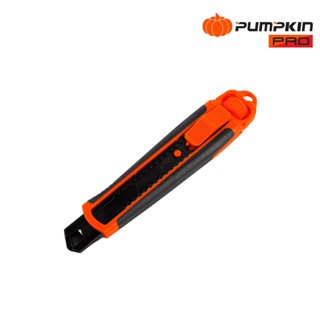 PUMPKIN 13132 มีดคัตเตอร์ Origin Black Lock Deluxe SK2 รุ่น PTT-OBL19D เยี่ยม