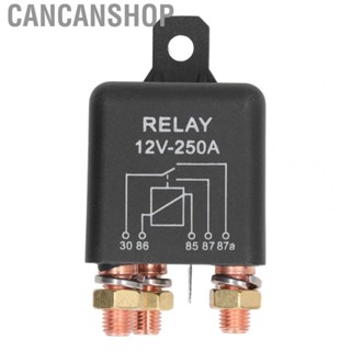 Cancanshop Car Start Relay  250A DC 12V Start Relay Stainless Steel  for Golf Cart