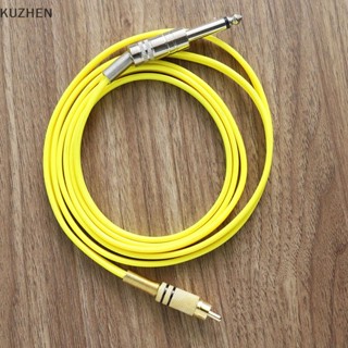 [FunnyHouse] สายคลิปซิลิโคน RCA สําหรับเครื่องสัก พาวเวอร์ซัพพลาย