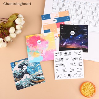 &lt;Chantsingheart&gt; สติกเกอร์ติดปุ่มคีย์บอร์ด ภาษาอังกฤษ สําหรับโน้ตบุ๊ก คอมพิวเตอร์ mac air