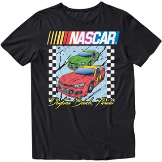 เสื้อยืด พิมพ์ลายกราฟฟิค Nascar Daytona 500 สไตล์วินเทจ สําหรับผู้ชาย