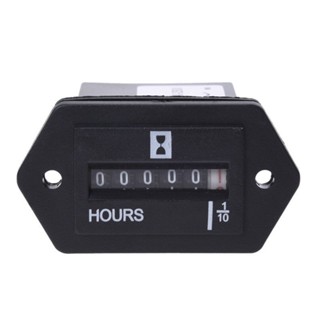 ⚡READYSTOCK⚡Hour Meter Engine Generator Replacement Dust-proof Damp-proof Mechanical