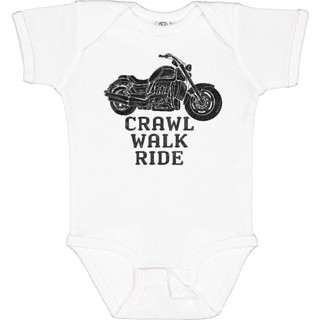 Inktastic Crawl Walk Ride ชุดบอดี้สูท สําหรับเด็กทารก TWVM