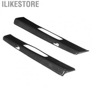 Ilikestore External Door Sill Cover  Practical Carbon Fiber Door Sill   Scratch  for Protection Replacement for 911 2010-2017