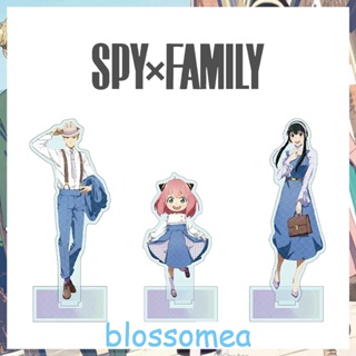 Blossomea โมเดลฟิกเกอร์อะคริลิค รูปการ์ตูนอนิเมะ SPY×FAMILY Loid Yor Anya Forger สําหรับตกแต่งบ้าน